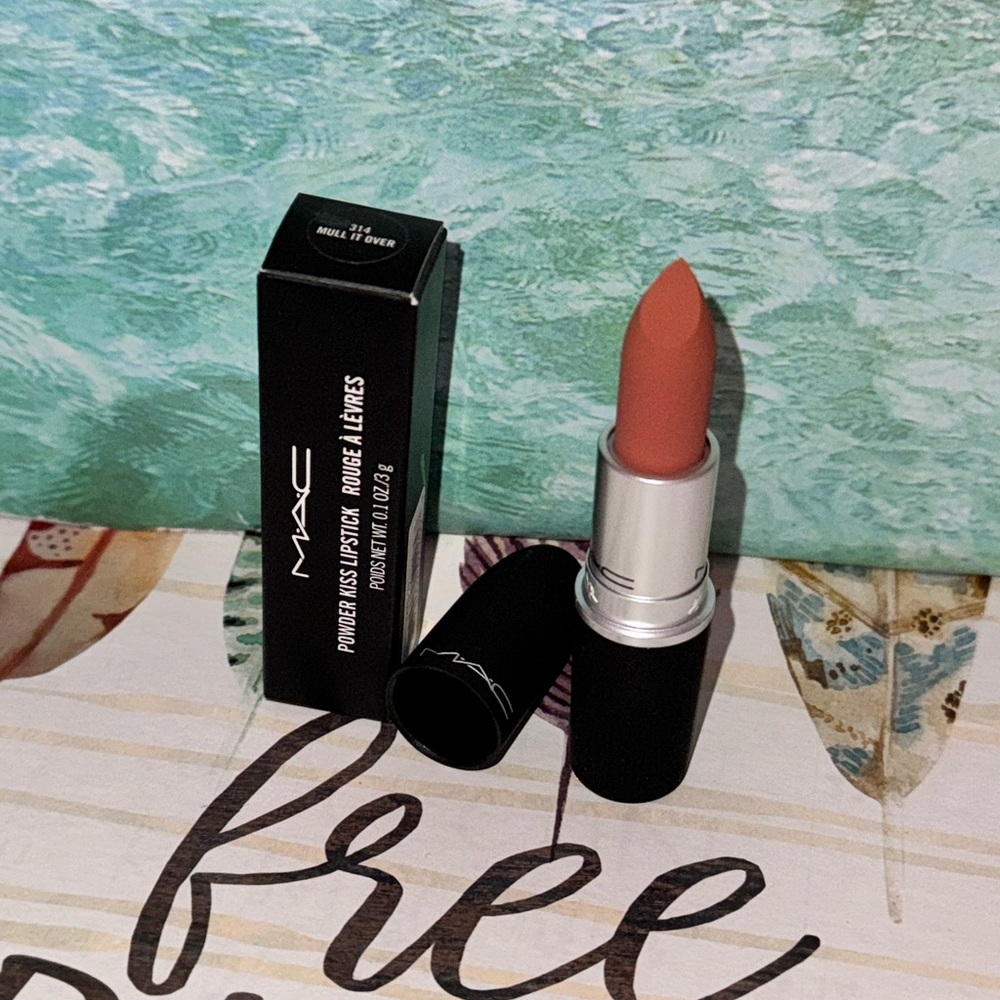 NIB NWT MAC Powder Kiss Lipstick 314 Mull It Over Authentic & Full Size